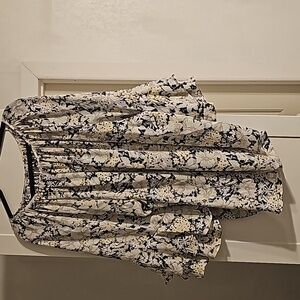 Chaps Women's Floral Off-Shoulder Blouse